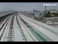 First video of trip on Dubai Metro