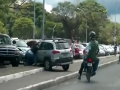 Angry Woman vs Bike