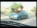 Running Horse Jump on Car