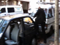 Crazy Man Slams his Car
