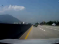 Car vs Truck accident 