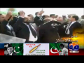 Pervaiz Musharraf escaped from court after arrest order