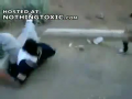 Girl knocks out boy