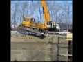 Bulldozer and 35-ton crane Fail