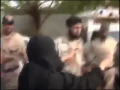 Woman presents her Bangles to Rangers & Police