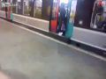 Woman Kicked Out For Blocking the Train Gate