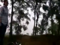 Amazing Bike Stunt by Girl